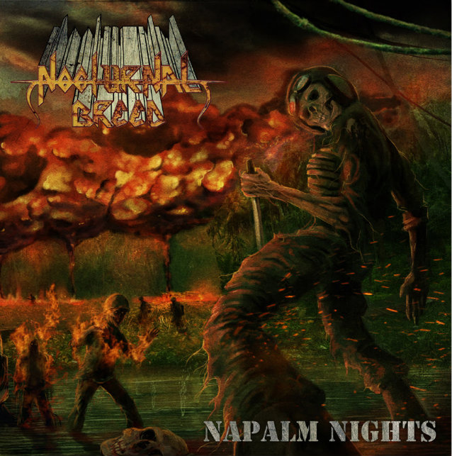 Napalm Nights, přebal alba