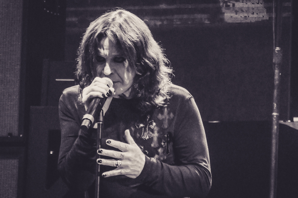 Ozzy Osbourne v Praze v roce 2018.