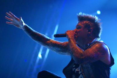 Frontman Jacoby Shaddix na festivalu Rock For People před pěti lety.