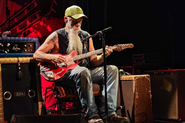 Seasick Steve v pražském Lucerna Music Baru