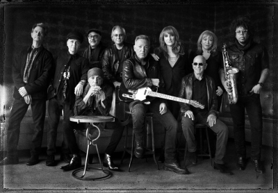 Bruce Springsteen a jeho E Street Band.