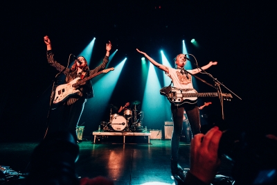 Larkin Poe při první návštěvě Prahy, Palác Akropolis 25. 3. 2019